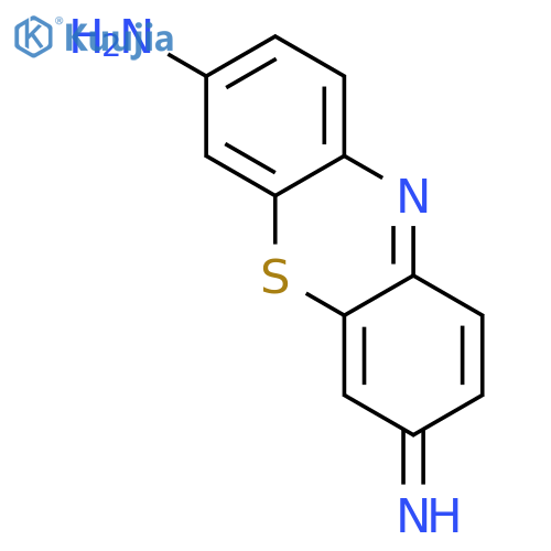 3H-Phenothiazin-7-amine,3-imino- structure