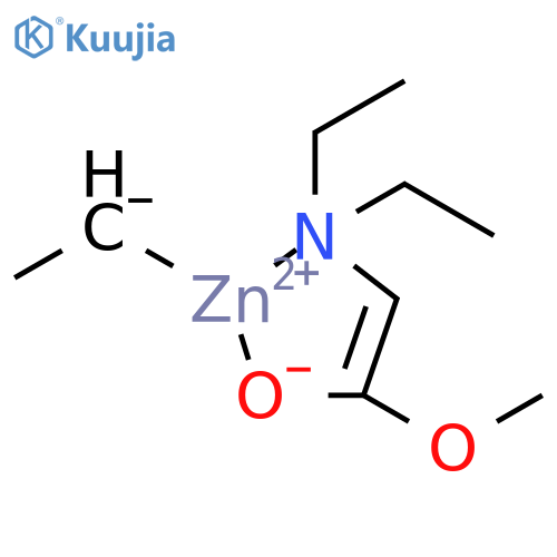 Zinc, [2-(diethylamino)-1-methoxyethenolato]ethyl- (9CI) structure