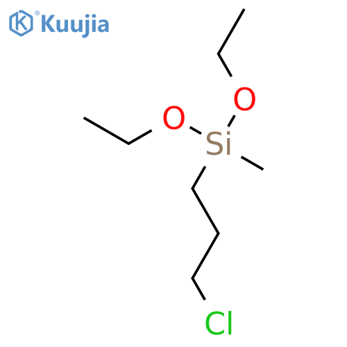 (3-Chloropropyl)methyl-diethoxysilane structure