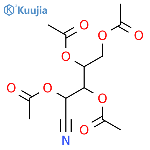 2,3,4,5-Tetra-O-acetyl-D-xylononitrile structure