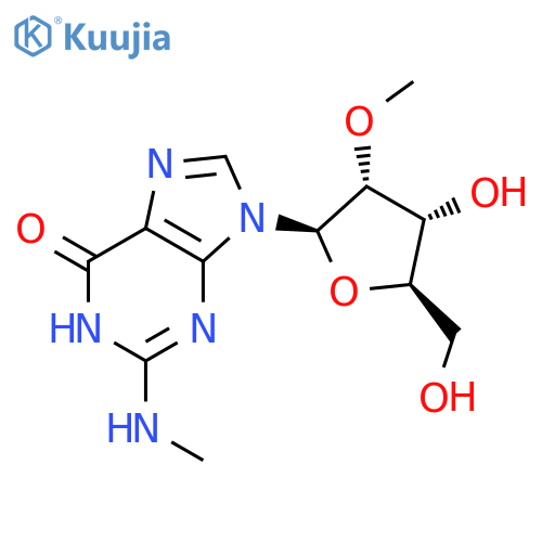 GUANOSINE, N-METHYL-2'-O-METHYL- structure