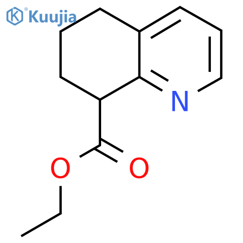 Ethyl 5,6,7,8-tetrahydroquinoline-8-carboxylate structure