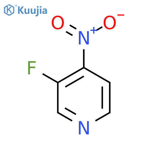 3-fluoro-4-nitro-pyridine structure