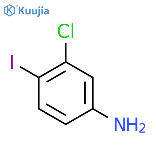 3-Chloro-4-iodoaniline structure