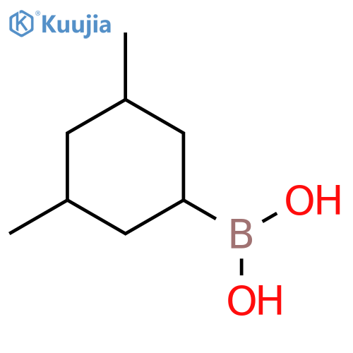 (3,5-dimethylcyclohexyl)boronic acid structure
