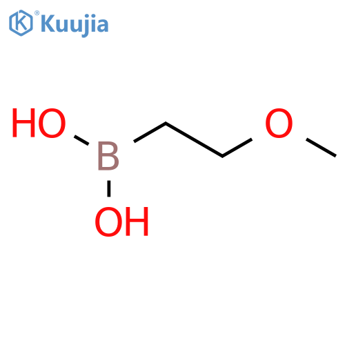(2-methoxyethyl)boronic acid structure