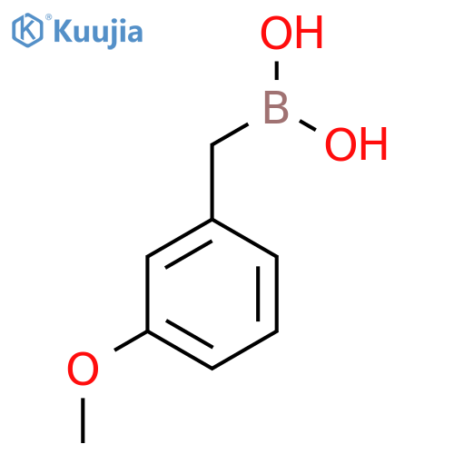 (3-methoxyphenyl)methylboronic acid structure
