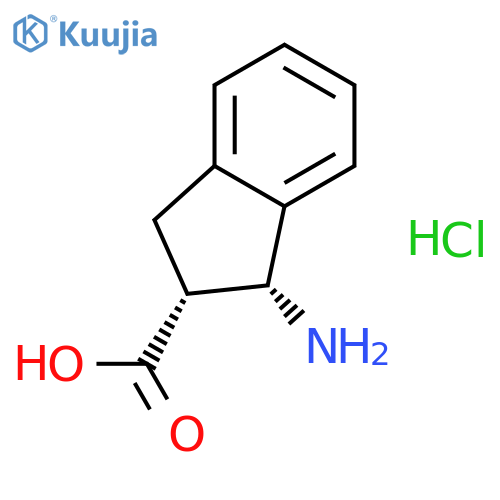 rac-(1R,2R)-1-amino-2,3-dihydro-1H-indene-2-carboxylic acid hydrochloride, cis structure