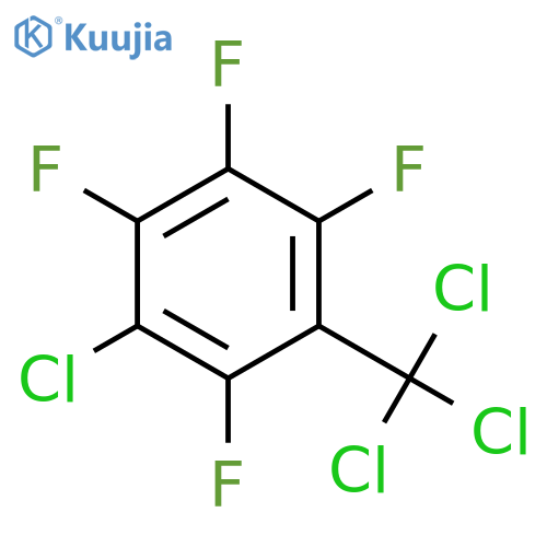 3-Chloro-2,4,5,6-tetrafluorobenzotrichloride structure