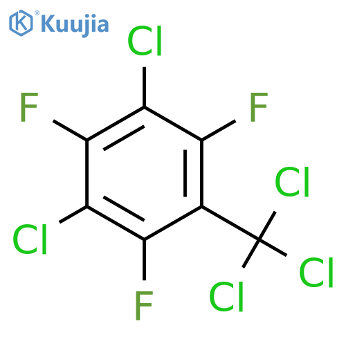 3,5-Dichloro-2,4,6-trifluorobenzotrichloride structure