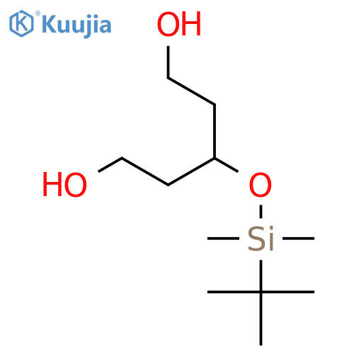 1,5-Pentanediol, 3-[[(1,1-dimethylethyl)dimethylsilyl]oxy]- structure