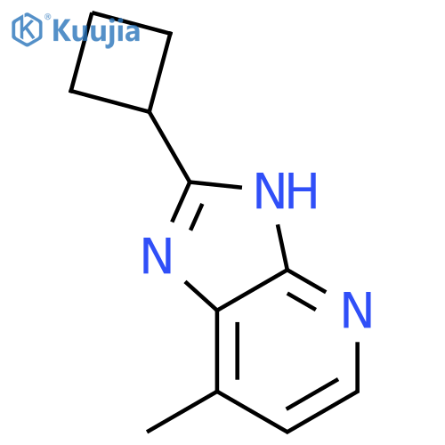 2-cyclobutyl-7-methyl-3H-Imidazo[4,5-b]pyridine structure