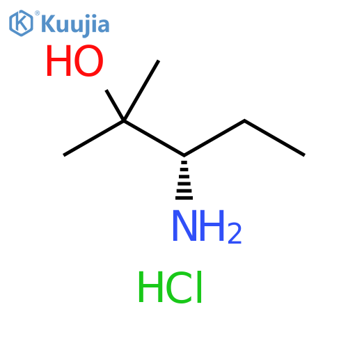 (S)-3-Amino-2-methyl-pentan-2-ol hydrochloride structure