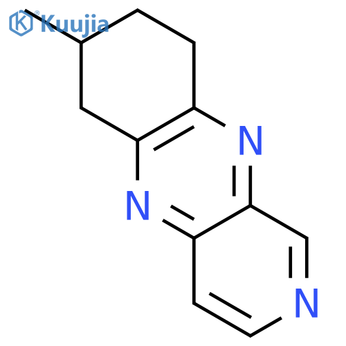 6,7,8,9-tetrahydro-7-methyl-Pyrido[3,4-b]quinoxaline structure