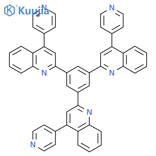 1,3,5-Tris(4-(pyridin-4-yl)quinolin-2-yl)benzene structure