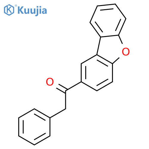 Ethanone, 1-(2-dibenzofuranyl)-2-phenyl- structure