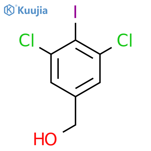 (3,5-Dichloro-4-iodophenyl)methanol structure