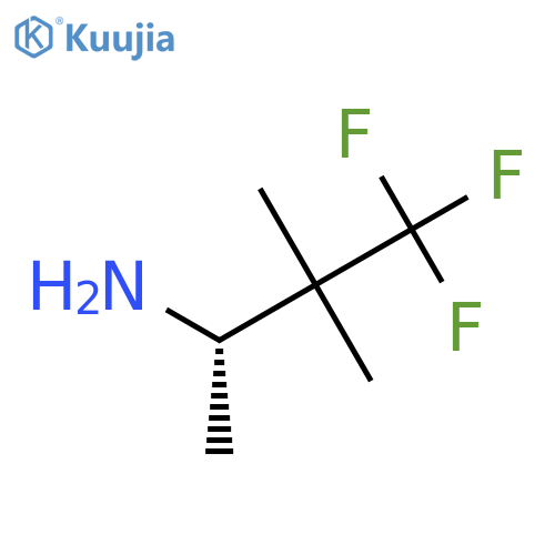 (2S)-4,4,4-trifluoro-3,3-dimethylbutan-2-amine structure