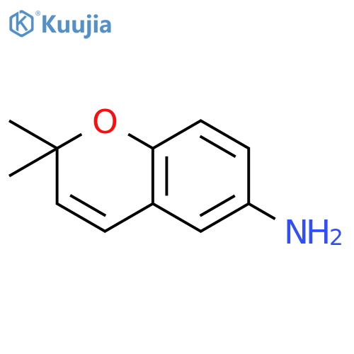 2,2-dimethyl-2H-chromen-6-amine structure