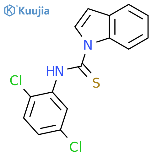1H-Indole-1-carbothioamide, N-(2,5-dichlorophenyl)- structure