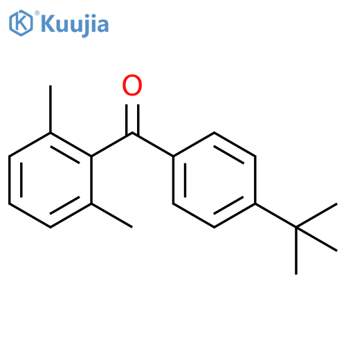 Methanone, [4-(1,1-dimethylethyl)phenyl](2,6-dimethylphenyl)- structure