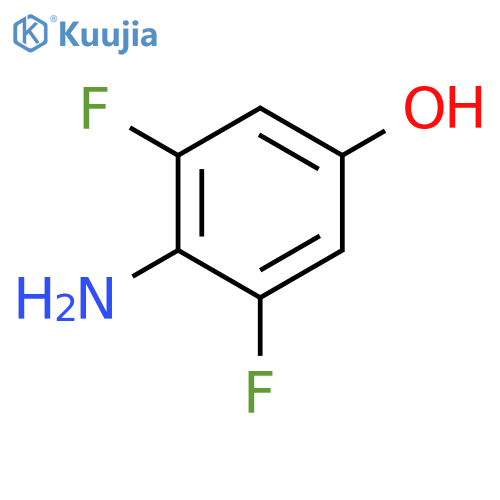 4-Amino-3,5-difluorophenol structure