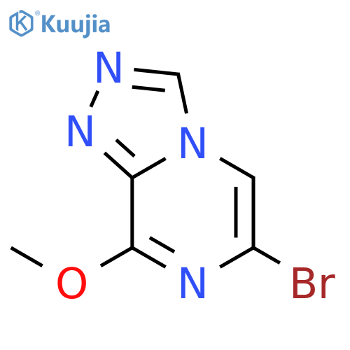 6-Bromo-8-methoxy-1,2,4triazolo4,3-apyrazine structure