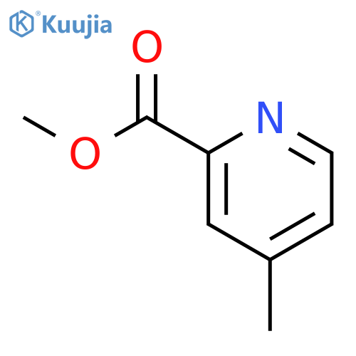 Methyl 4-methylpicolinate structure