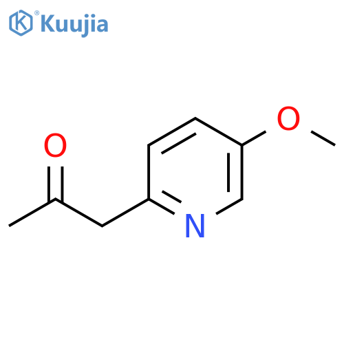 1-(5-methoxypyridin-2-yl)propan-2-one structure