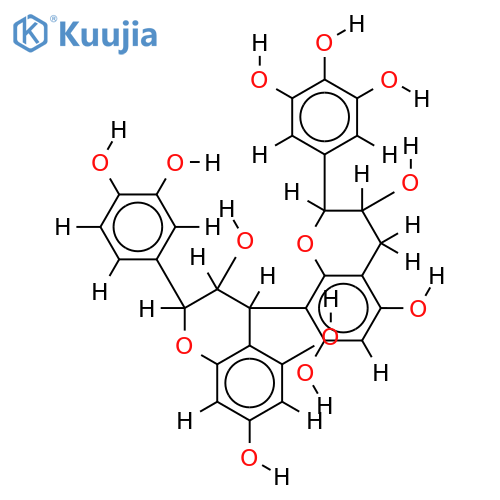 Catechin(4alpha->8)epigallocatechin structure