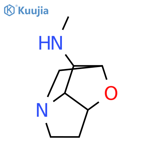 N-Methyl-2-oxa-6-azatricyclo[4.2.1.03,7]nonan-8-amine structure