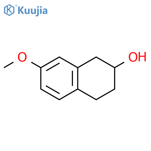 7-methoxy-1,2,3,4-tetrahydronaphthalen-2-ol structure