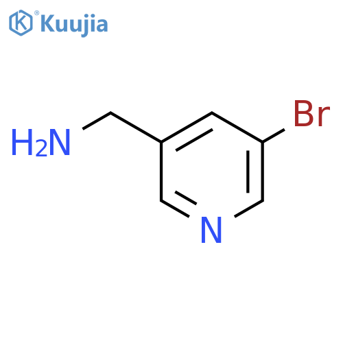 (5-Bromopyridin-3-yl)methanamine structure