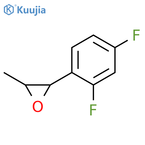 2-(2,4-Difluorophenyl)-3-methyloxirane structure