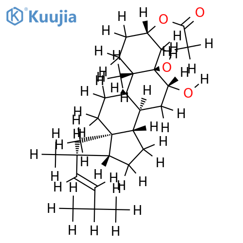 (22E)-24-norcholest-22-ene-3beta,5alpha,6beta-triol 3-acetate structure