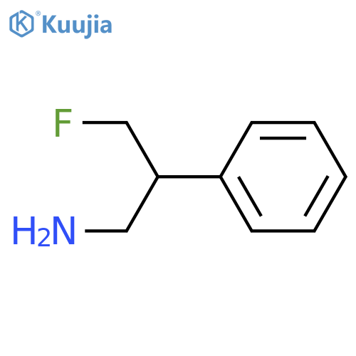 (2-Fluoro-1-phenyl-ethyl)-methyl-amine structure