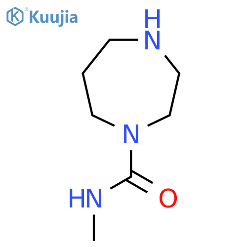 N-Methyl-1,4-diazepane-1-carboxamide structure