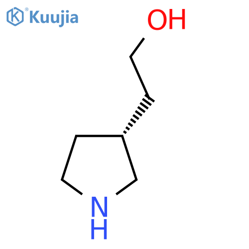 (3R)-3-Pyrrolidineethanol structure