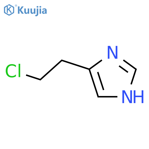 4-(2-Chloroethyl)-1H-imidazole structure