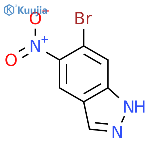 6-bromo-5-nitro-1H-indazole structure