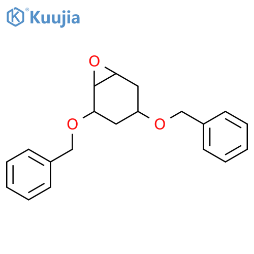 7-Oxabicyclo[4.1.0]heptane, 2,4-bis(phenylmethoxy)-, (1R,2S,4S,6R)-rel- structure