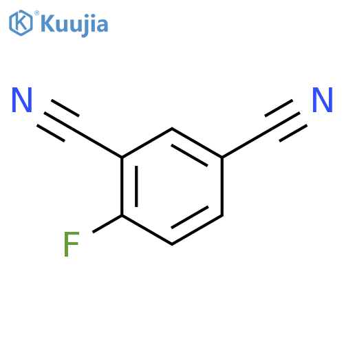 4-fluorobenzene-1,3-dicarbonitrile structure