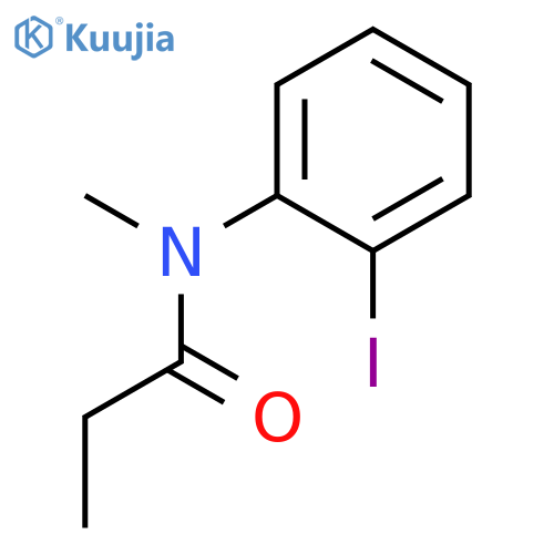 Propanamide, N-(2-iodophenyl)-N-methyl- structure