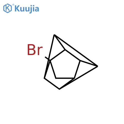 Pentacyclo[4.3.0.02,5.03,8.04,7]nonane, 1-bromo- structure