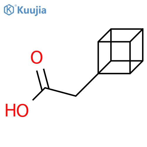 2-Cuban-1-ylacetic acid structure