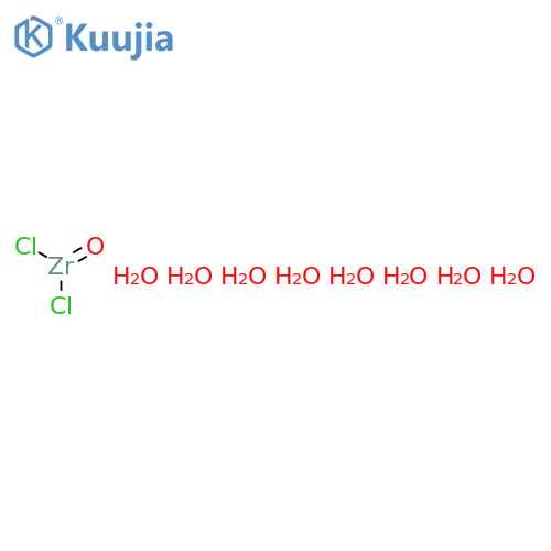 Zirconyl chloride octahydrate structure