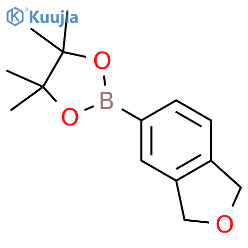 2-(1,3-Dihydroisobenzofuran-5-yl)-4,4,5,5-tetramethyl-1,3,2-dioxaborolane structure