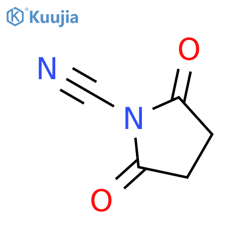 2,5-dioxopyrrolidine-1-carbonitrile structure