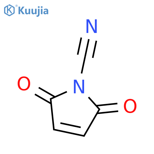 1H-Pyrrole-1-carbonitrile,2,5-dihydro-2,5-dioxo-(9CI) structure