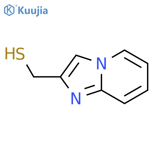 {imidazo1,2-apyridin-2-yl}methanethiol structure
